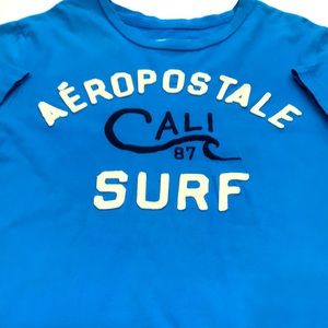 AEROPOSTALE  OCEAN BLUE  LARGE 100% cotton. Great cond. This is a handsome shirt
